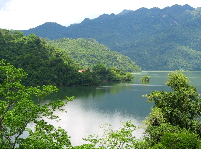 Off the beaten track in North Vietnam, Ba Be lake